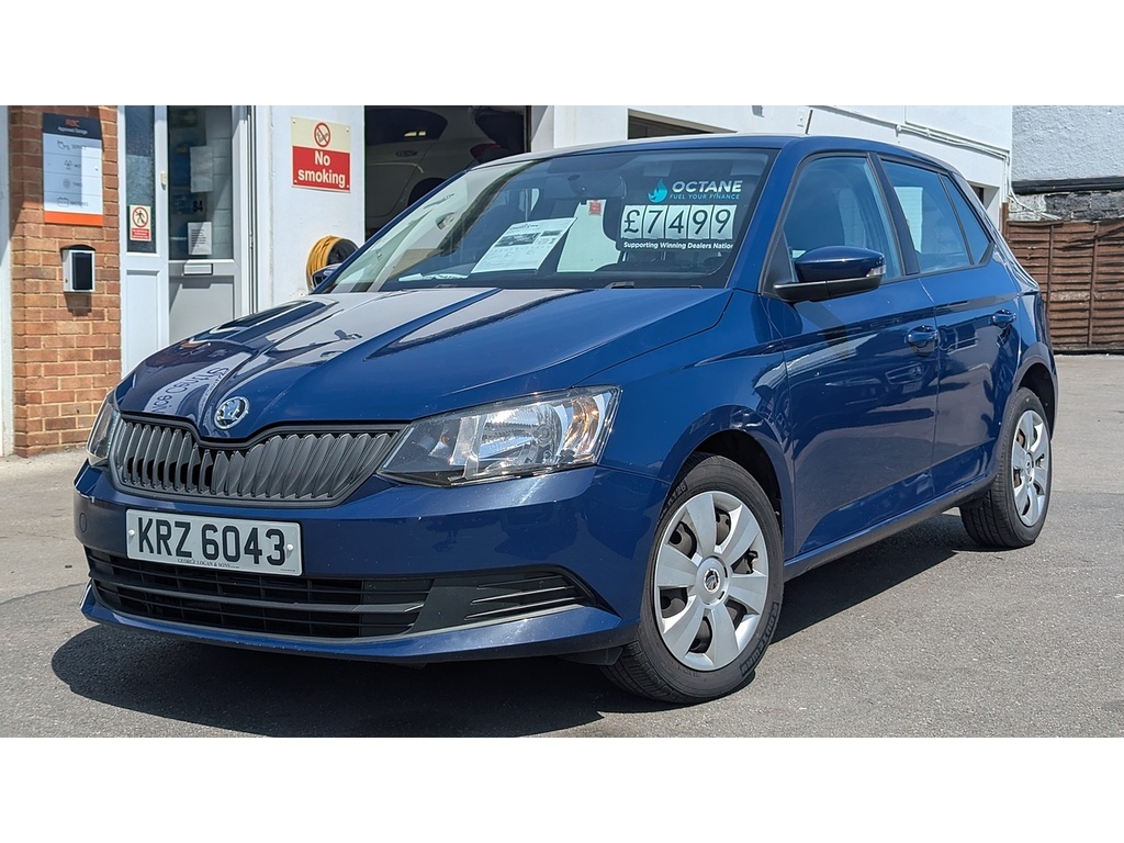 Skoda Fabia 1.2 Tsi S Hatchback Dsg Euro 6 Ss 1 KRZ6043 Blue #4