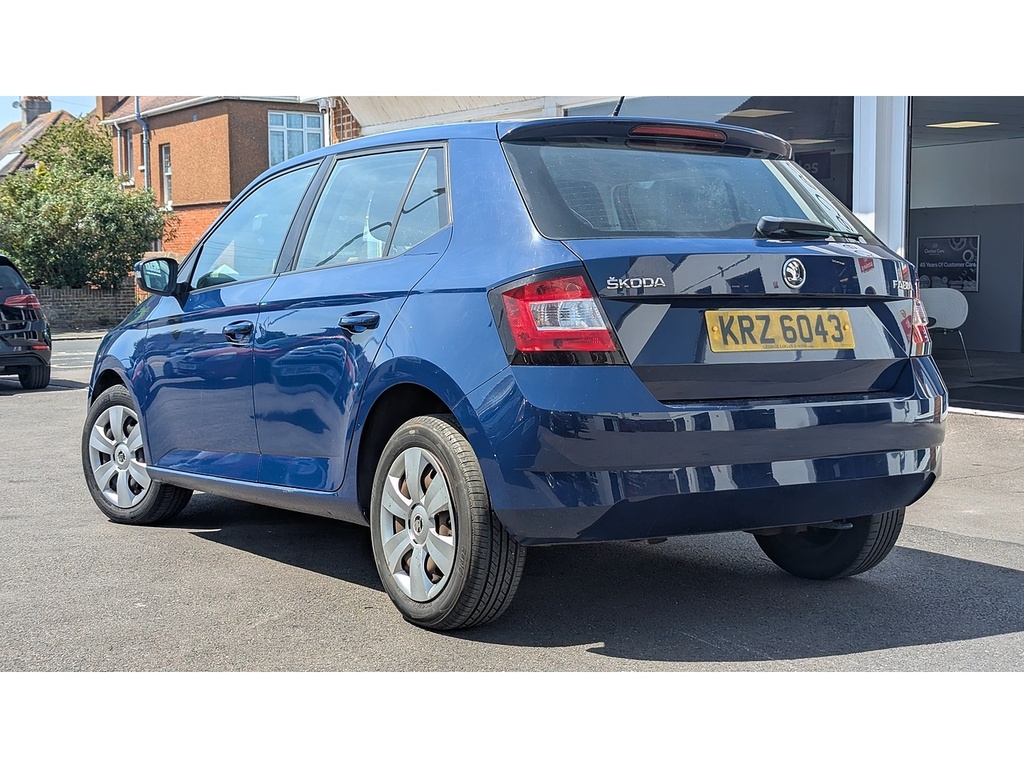 Skoda Fabia 1.2 Tsi S Hatchback Dsg Euro 6 Ss 1 KRZ6043 Blue #2