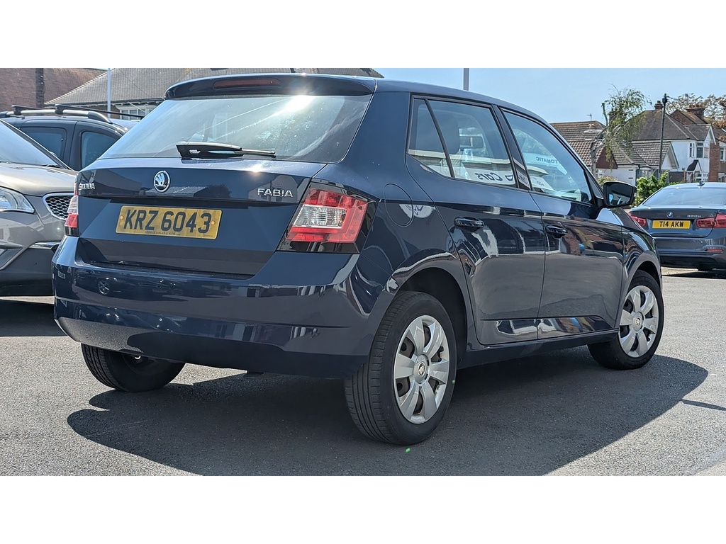 Skoda Fabia 1.2 Tsi S Hatchback Dsg Euro 6 Ss 1 KRZ6043 Blue #5