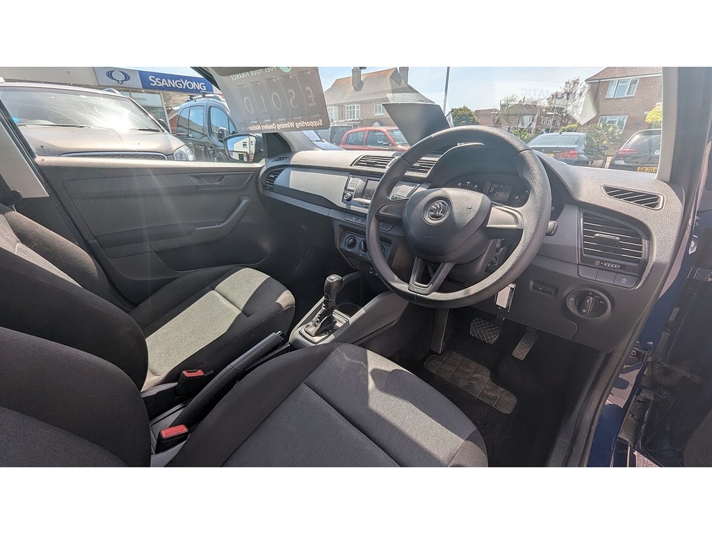 Skoda Fabia 1.2 Tsi S Hatchback Dsg Euro 6 Ss 1 KRZ6043 Blue #6