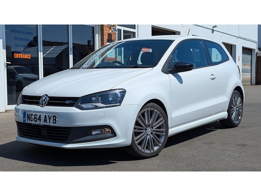 Volkswagen Polo 1.4 Tsi Bluemotion Tech Act Bluegt Hatchback P NG64AYB White #5
