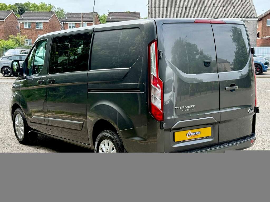 Ford Transit Custom 320 Limited 170Ps Dciv 6 Seat Crewvan Grey