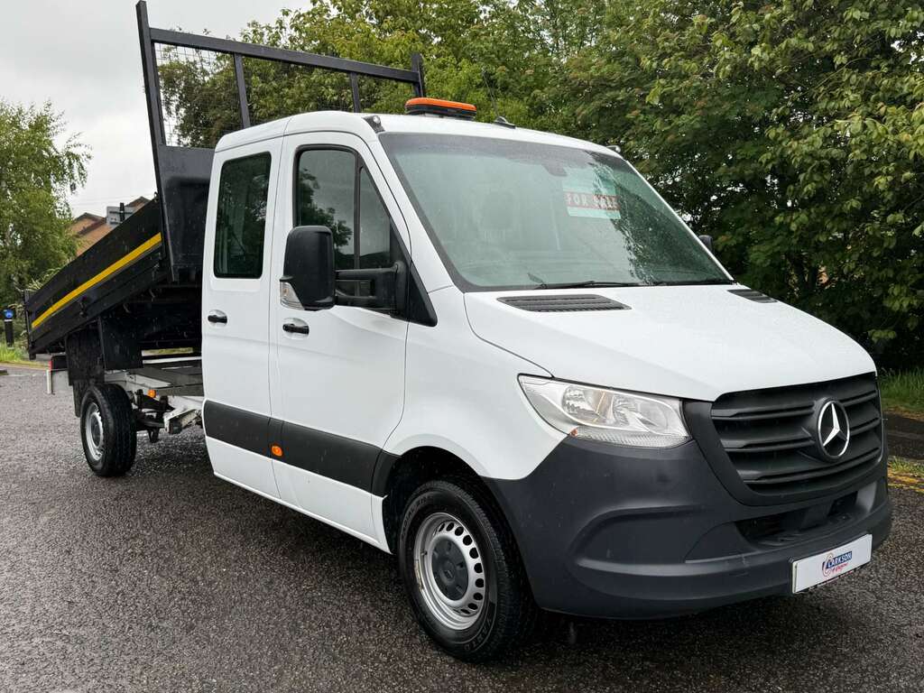 Mercedes-Benz Sprinter Sprinter 314Cdi 7 Seat Crewcab Tipper White