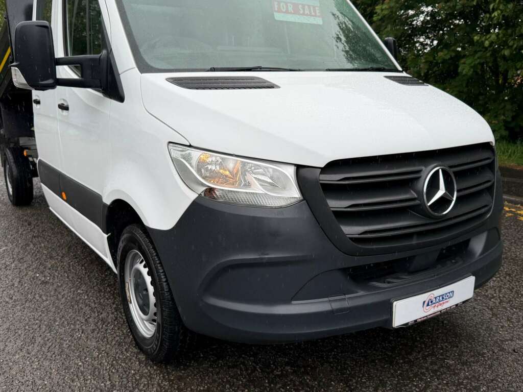 Mercedes-Benz Sprinter Sprinter 314Cdi 7 Seat Crewcab Tipper KP23CMY White #5