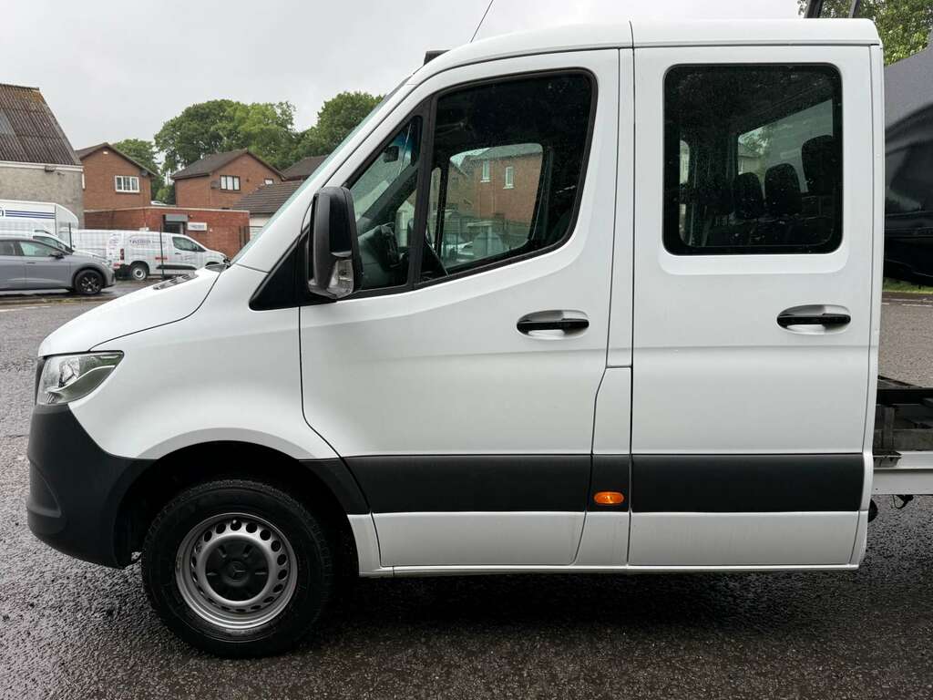 Mercedes-Benz Sprinter Sprinter 314Cdi 7 Seat Crewcab Tipper KP23CMY White #4