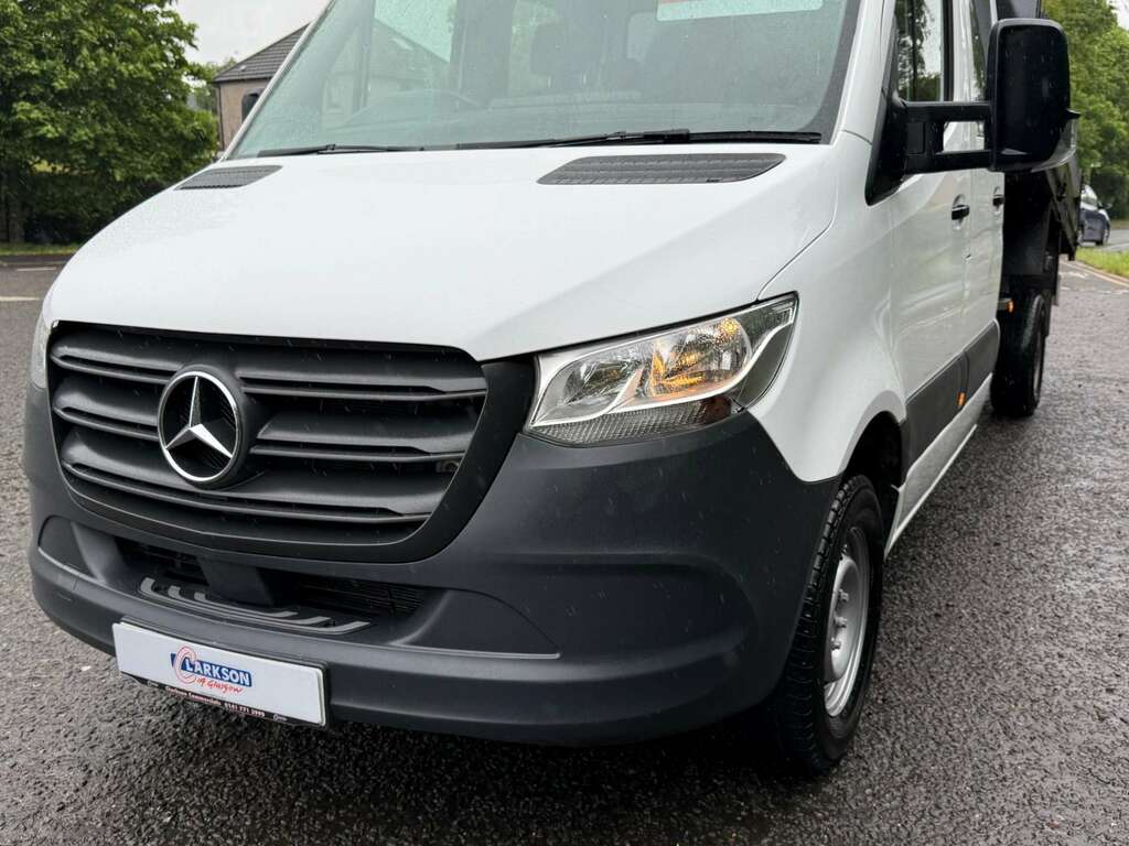 Mercedes-Benz Sprinter Sprinter 314Cdi 7 Seat Crewcab Tipper KP23CMY White #6