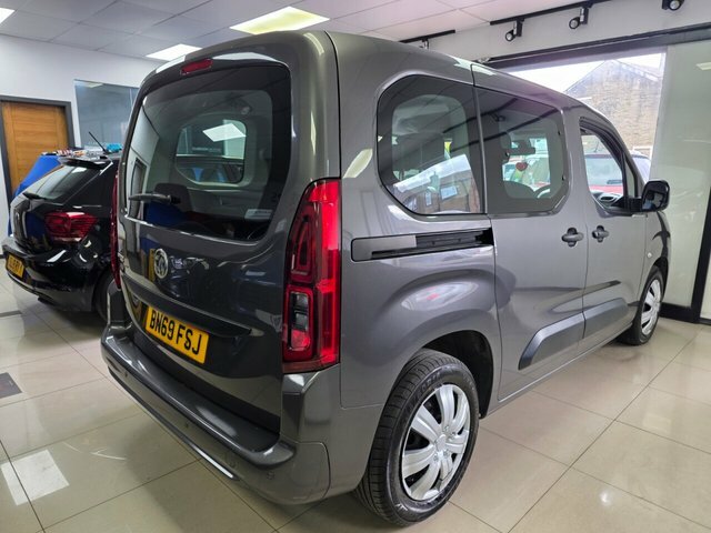 Vauxhall Combo Life Design Ss BN69FSJ Grey #3