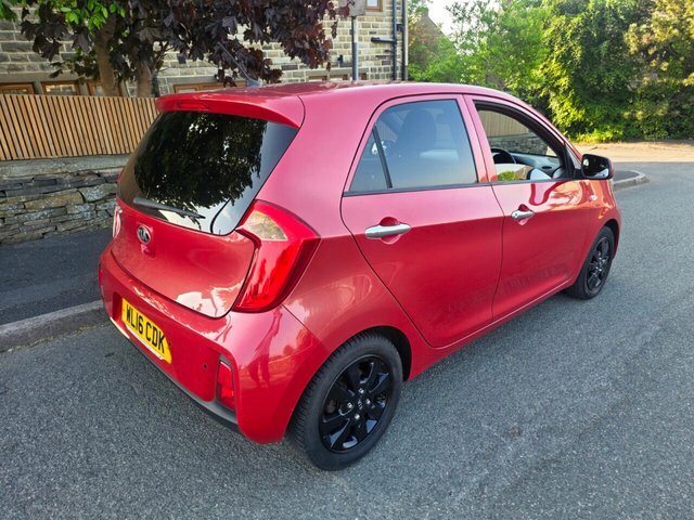 Kia Picanto Hatchback WL16CDK Red #3
