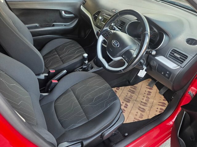 Kia Picanto Hatchback WL16CDK Red #5
