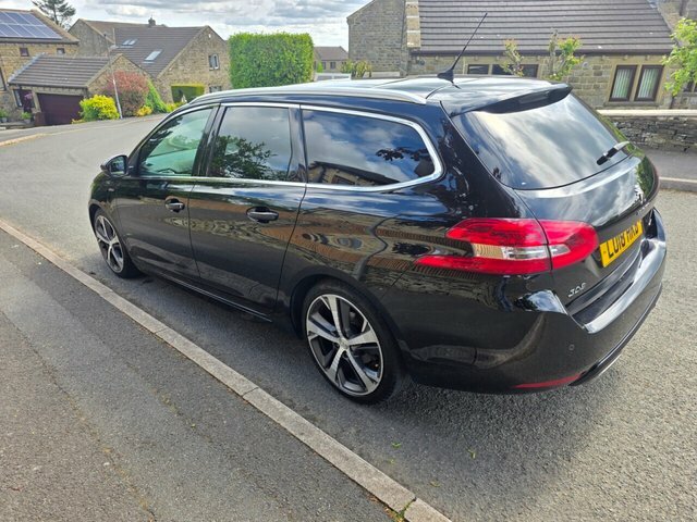 Peugeot 308 SW Estate LO18HKB Black #4