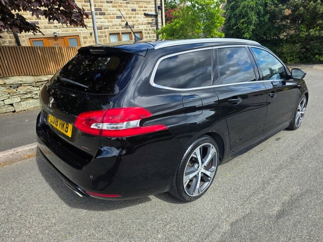 Peugeot 308 SW Estate LO18HKB Black #3