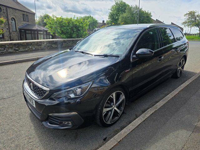 Peugeot 308 SW Estate LO18HKB Black #2