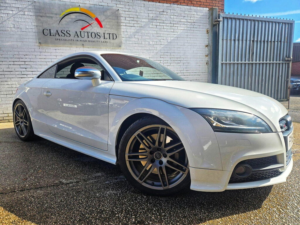 Audi TTS 2.0 Tfsi Black Edition S Tronic Quattro Euro 5 White