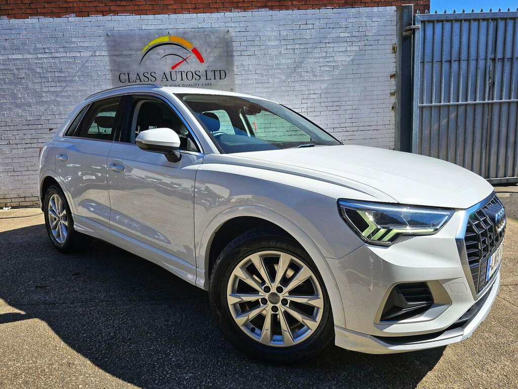 Audi Q3 2.0 Tdi 35 Sport S Tronic Euro 6 Ss White