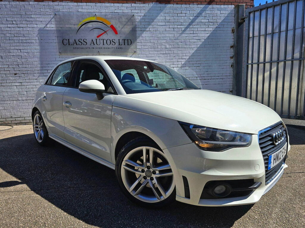 Audi A1 1.6 Tdi S Line Sportback Euro 5 Ss White