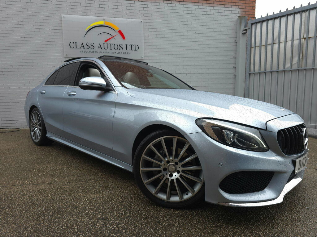 Mercedes-Benz C Class Saloon Silver