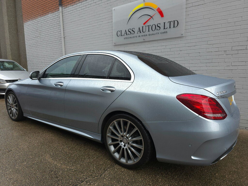 Mercedes-Benz C Class Saloon DV13POV Silver #4