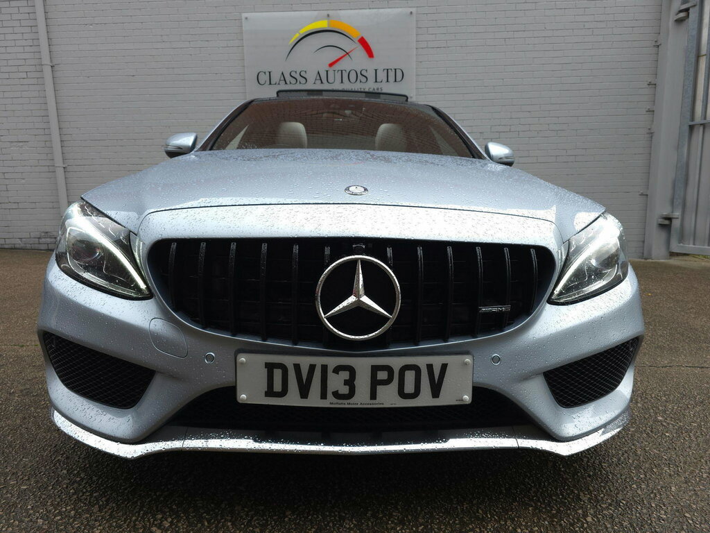 Mercedes-Benz C Class Saloon DV13POV Silver #2