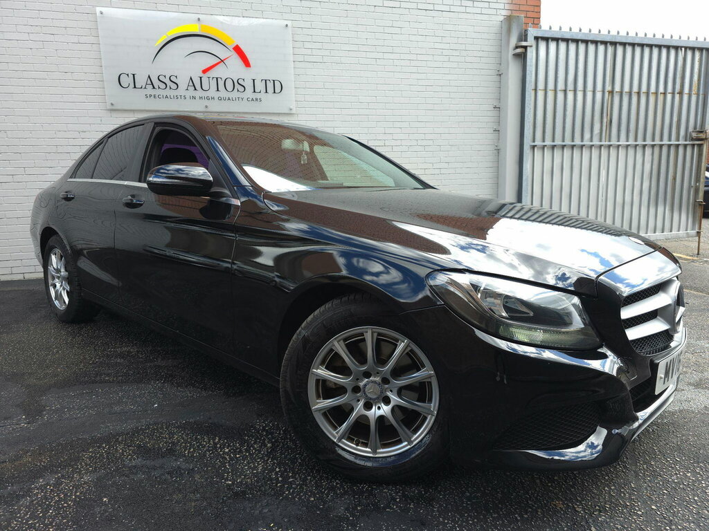 Mercedes-Benz C Class 2.1 C220d Se 7G-tronic Euro 6 Ss Black