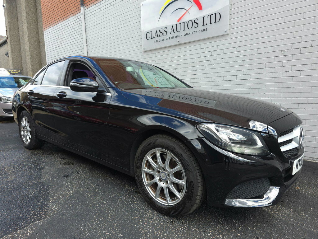 Mercedes-Benz C Class 2.1 C220d Se 7G-tronic Euro 6 Ss MV16LZL Black #5