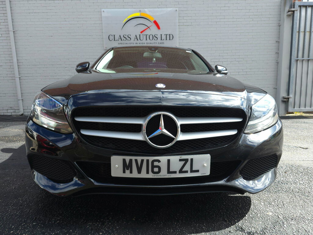 Mercedes-Benz C Class 2.1 C220d Se 7G-tronic Euro 6 Ss MV16LZL Black #2