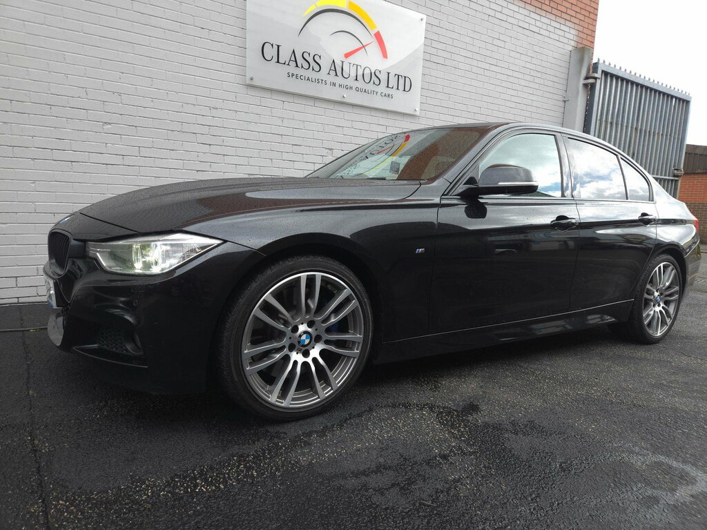 BMW 3 Series 3.0 330D M Sport Euro 5 Ss YY14VRR Black #3