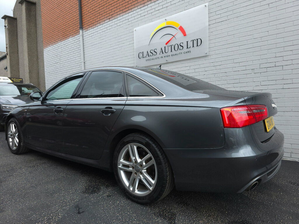 Audi A6 Saloon 2.0 Tdi Ultra S Line S Tronic Euro 6 Ss Grey #4