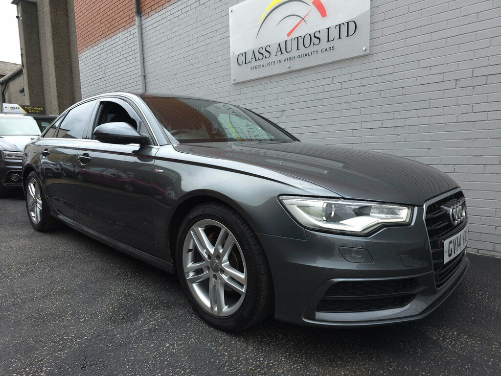 Audi A6 Saloon 2.0 Tdi Ultra S Line S Tronic Euro 6 Ss Grey #5