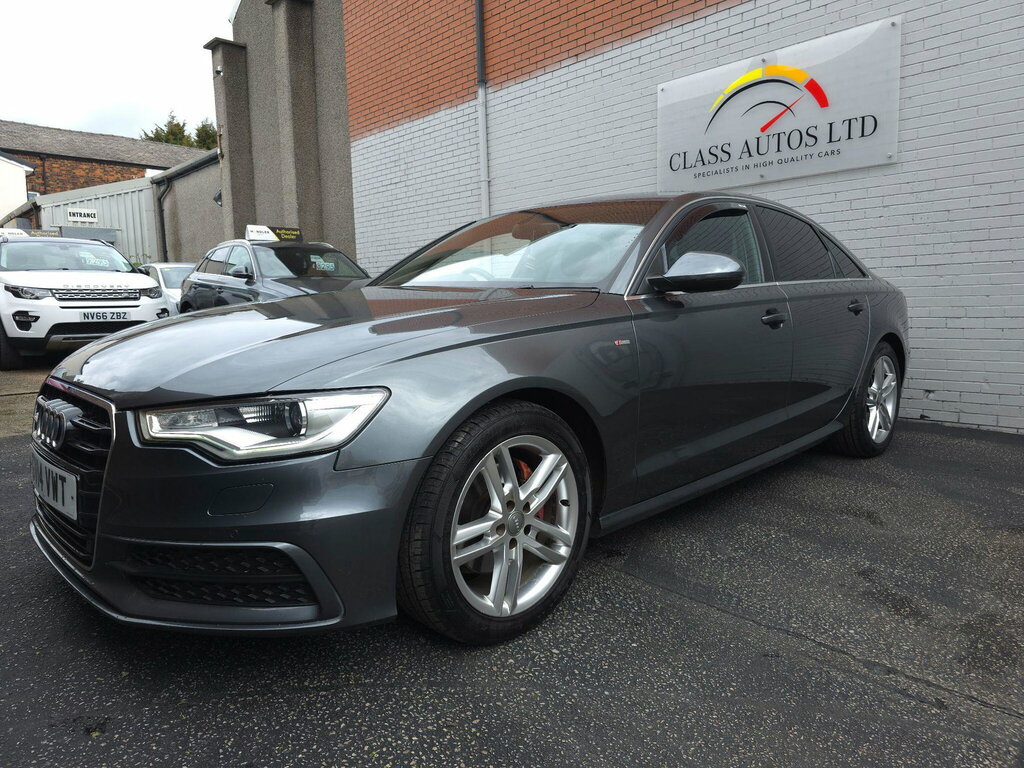 Audi A6 Saloon 2.0 Tdi Ultra S Line S Tronic Euro 6 Ss Grey #3