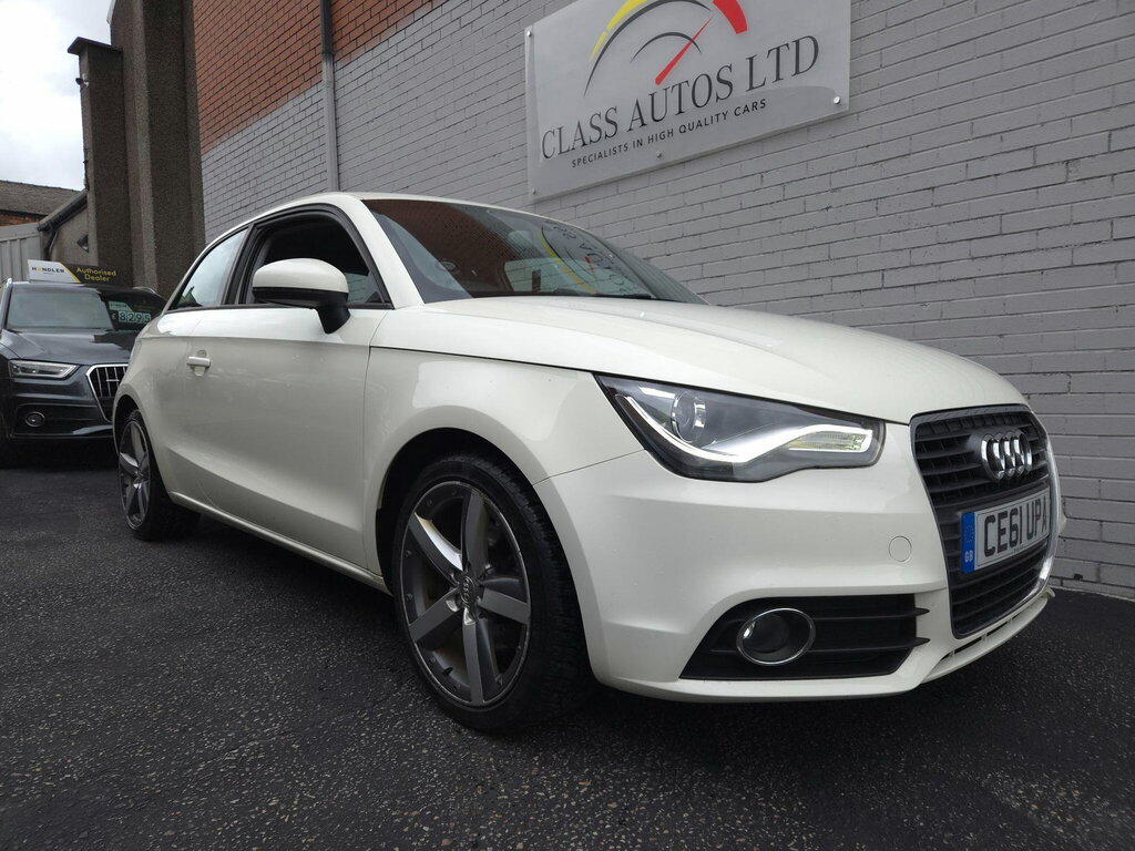 Audi A1 1.4 Tfsi Sport S Tronic Euro 5 Ss CE61UPA White #6