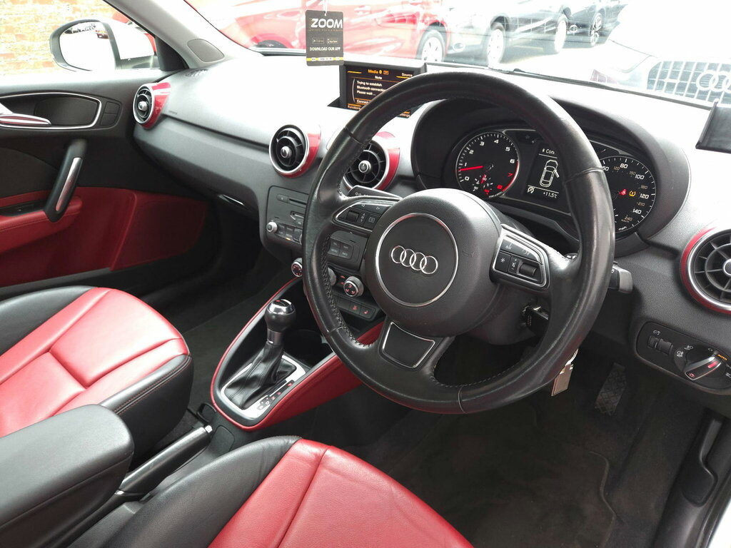 Audi A1 1.4 Tfsi Sport S Tronic Euro 5 Ss CE61UPA White #3