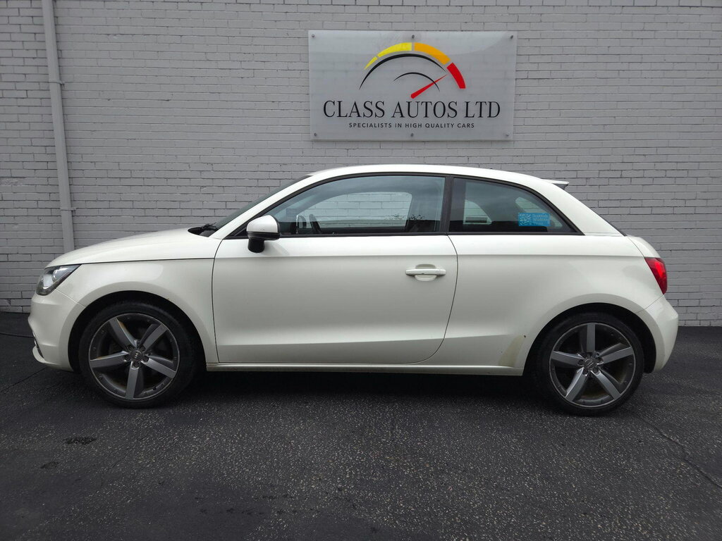 Audi A1 1.4 Tfsi Sport S Tronic Euro 5 Ss CE61UPA White #4