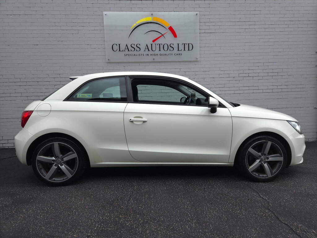 Audi A1 1.4 Tfsi Sport S Tronic Euro 5 Ss CE61UPA White #5