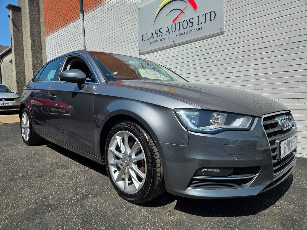 Audi A3 2.0 Tdi Sport Sportback S Tronic Euro 5 Ss Grey #5
