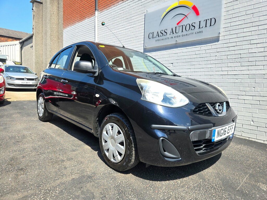 Nissan Micra 1.2 Visia Limited Edition Cvt Euro 6 Black