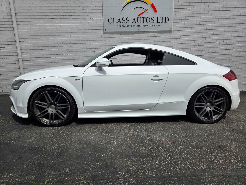 Audi TT 2.0 Tdi Black Edition S Tronic Quattro Euro 5 YX12ZCY White #6