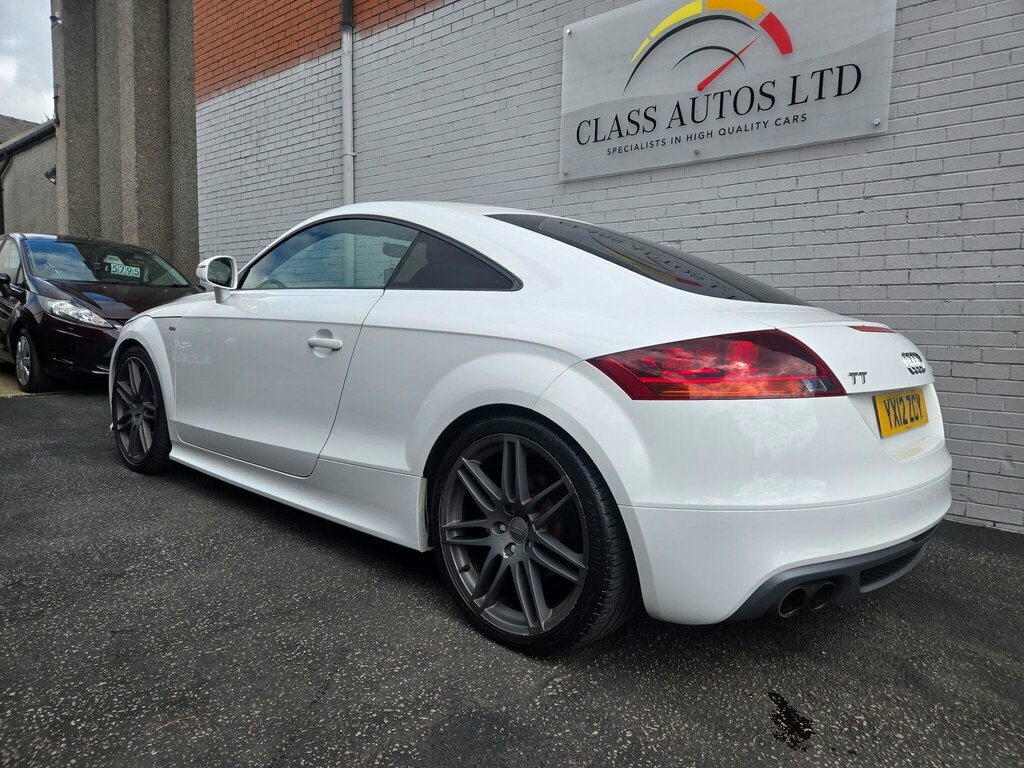 Audi TT 2.0 Tdi Black Edition S Tronic Quattro Euro 5 YX12ZCY White #4