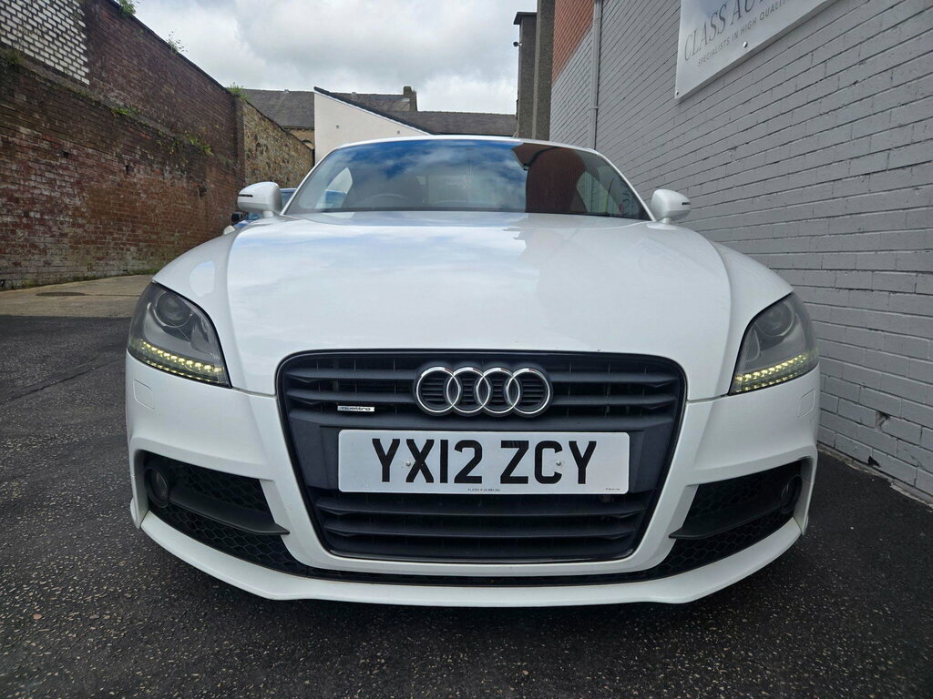 Audi TT 2.0 Tdi Black Edition S Tronic Quattro Euro 5 YX12ZCY White #2