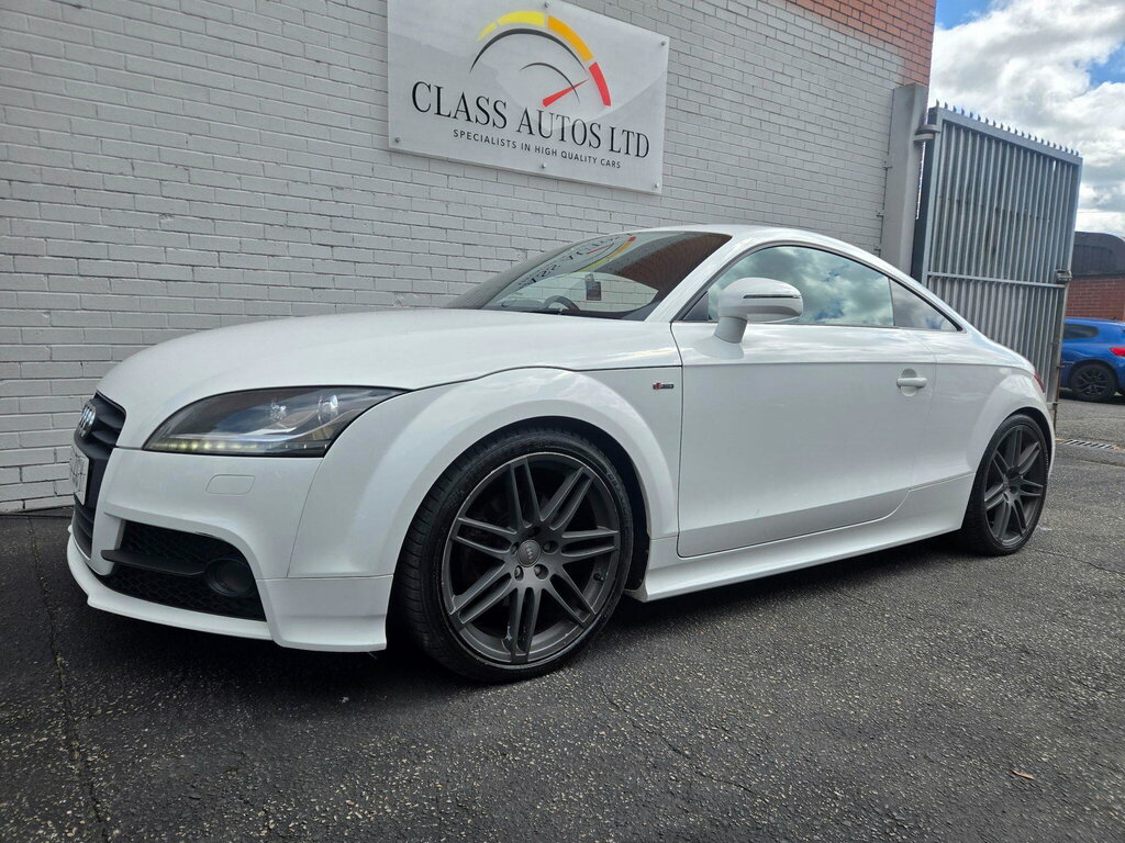 Audi TT 2.0 Tdi Black Edition S Tronic Quattro Euro 5 YX12ZCY White #3