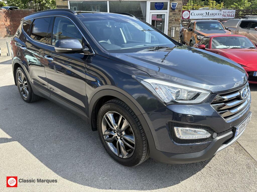 Hyundai Santa Fe 2.2 Crdi Premium Se Suv 4Wd Euro 5 YP14VZL Blue #6