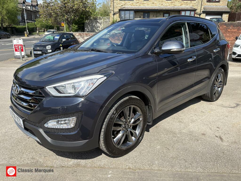 Hyundai Santa Fe 2.2 Crdi Premium Se Suv 4Wd Euro 5 YP14VZL Blue #4