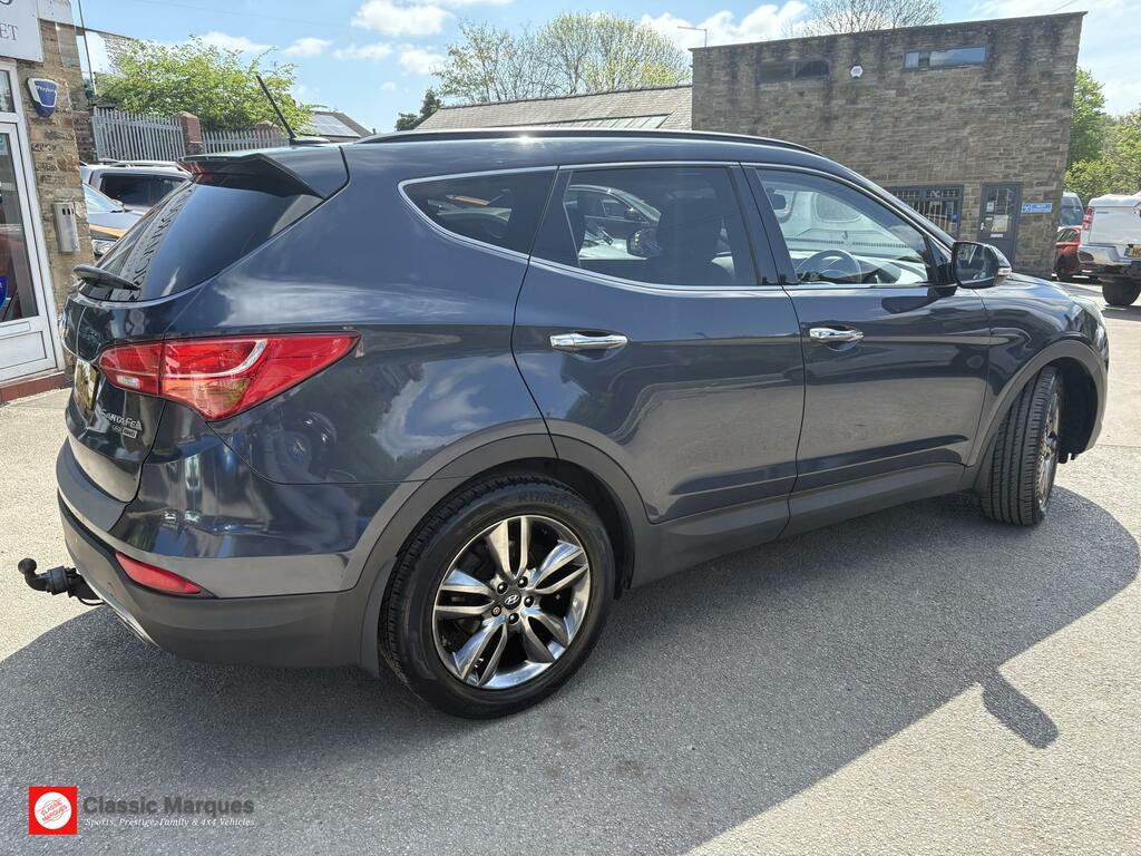 Hyundai Santa Fe 2.2 Crdi Premium Se Suv 4Wd Euro 5 YP14VZL Blue #3