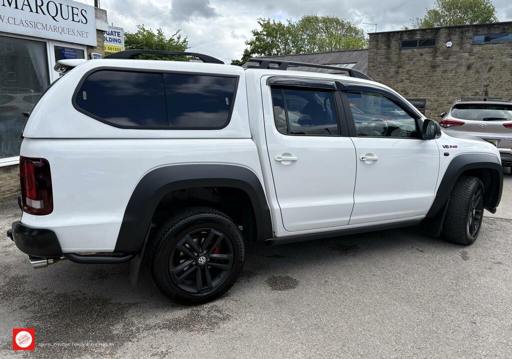 Volkswagen Amarok 3.0 Tdi V6 Bluemotion Tech Highline Pickup Double White #3