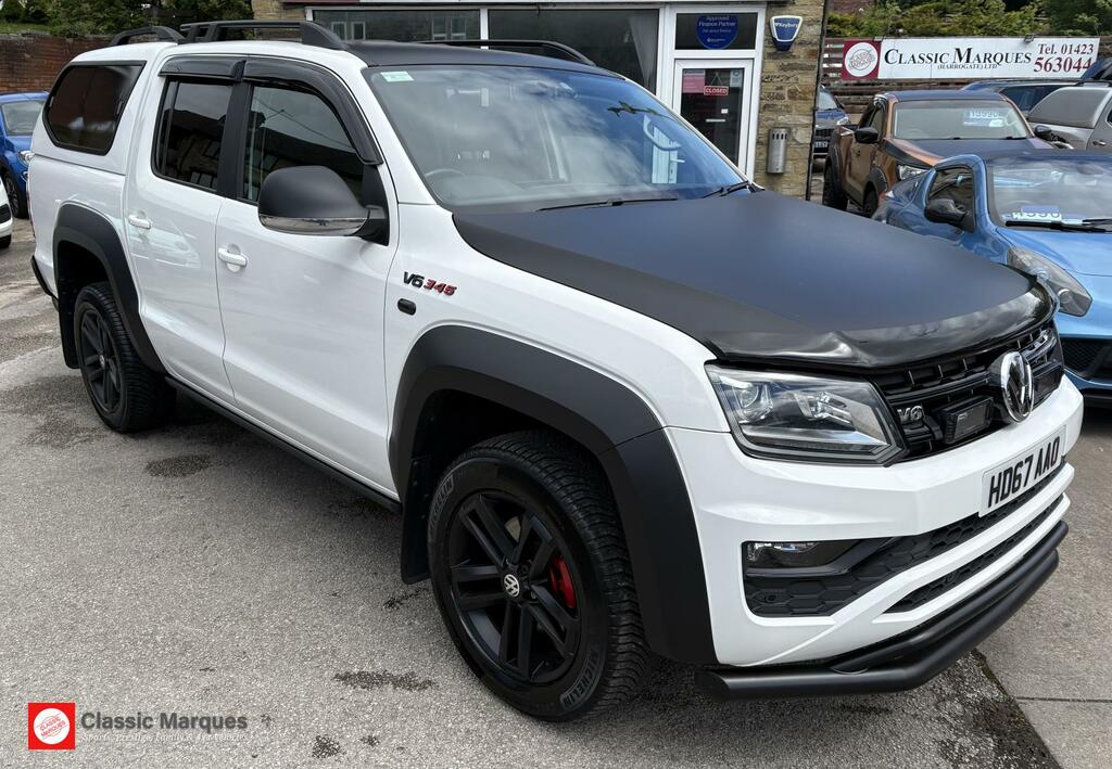 Volkswagen Amarok 3.0 Tdi V6 Bluemotion Tech Highline Pickup Double White #6