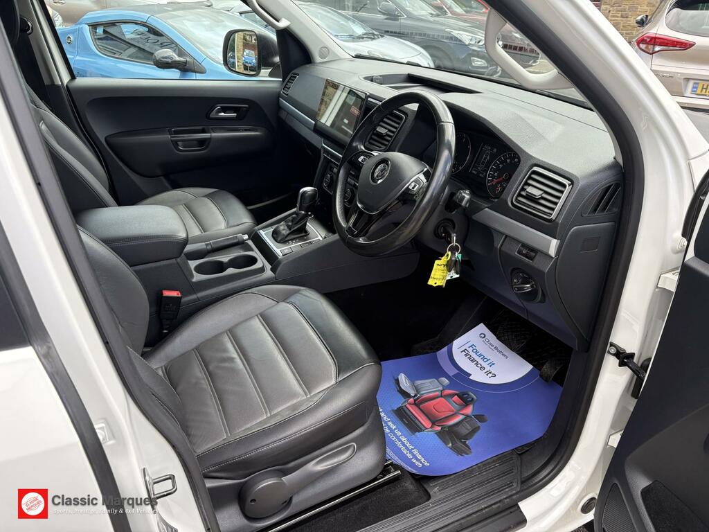 Volkswagen Amarok 3.0 Tdi V6 Bluemotion Tech Highline Pickup Double White #2