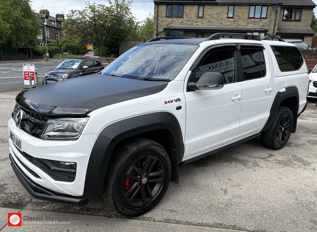 Volkswagen Amarok 3.0 Tdi V6 Bluemotion Tech Highline Pickup Double White #4