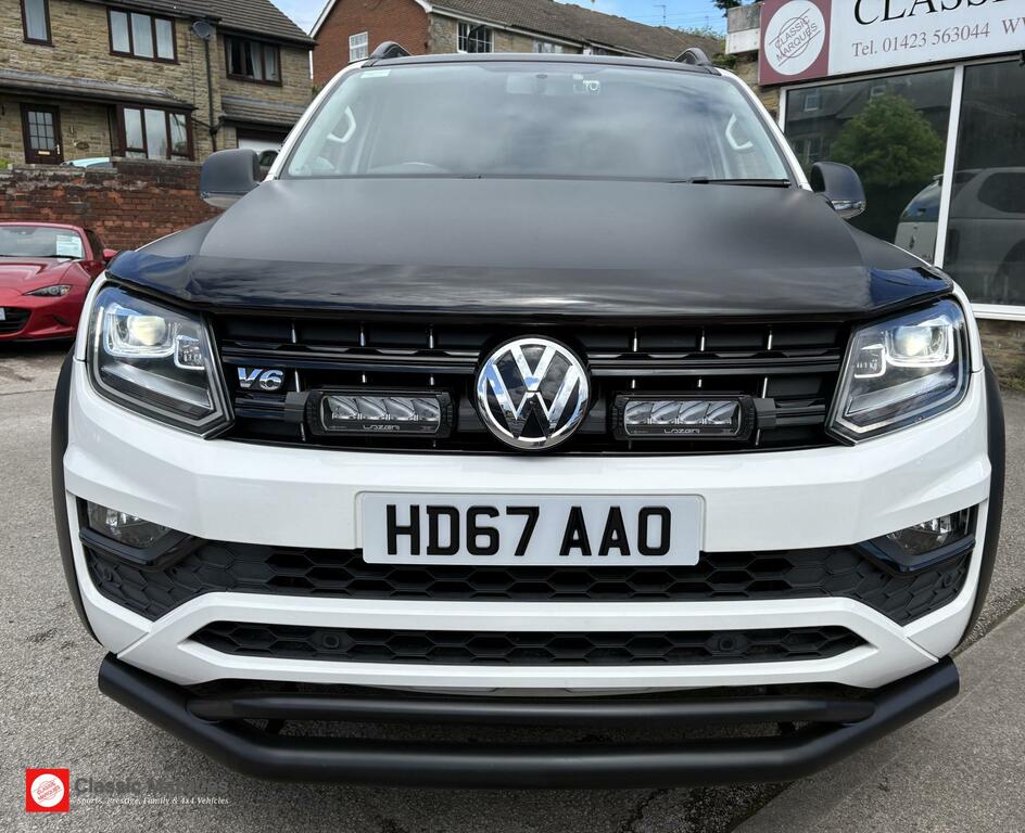 Volkswagen Amarok 3.0 Tdi V6 Bluemotion Tech Highline Pickup Double White #5