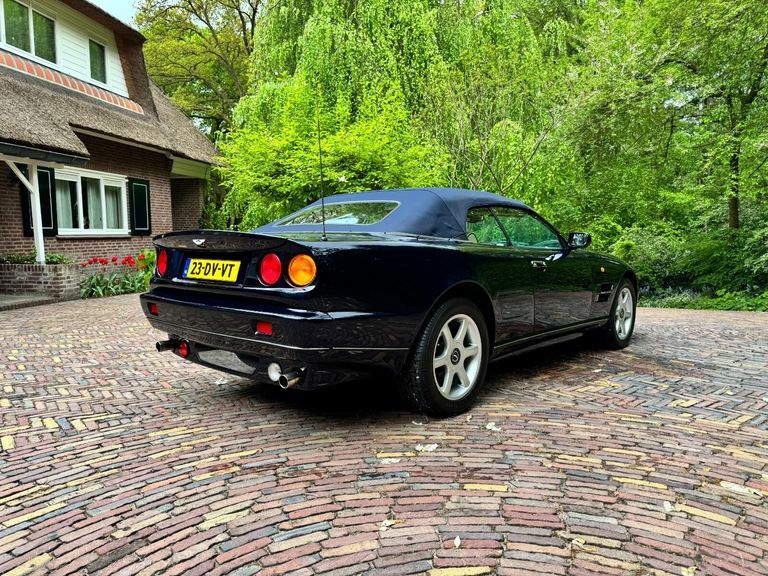 Aston Martin V8 Convertible Blue #5