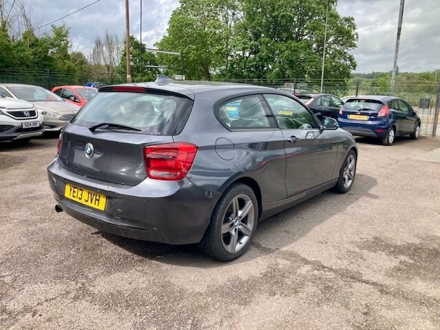 BMW 1 Series 1.6 116I Sport Hatchback Euro 6 YE13JVH Grey #3