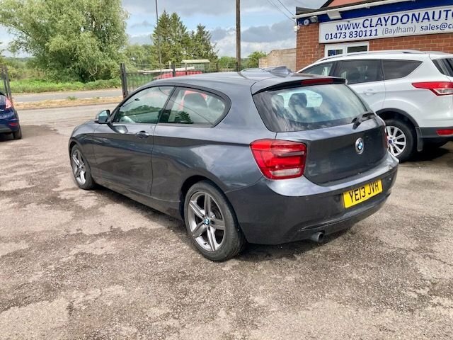 BMW 1 Series 1.6 116I Sport Hatchback Euro 6 YE13JVH Grey #4